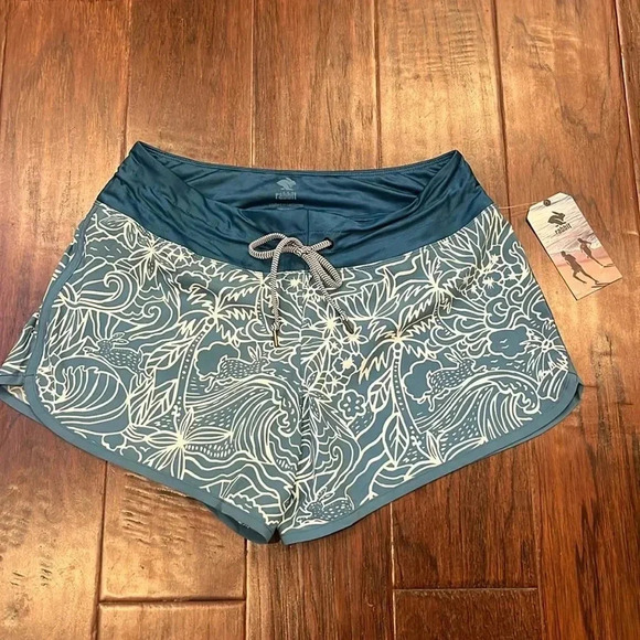 Rabbit | Shorts | Nwt Rabbit Surf N Turf 4 Blue Sapphire Shorts | Poshmark